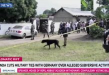 Uganda Cuts Military Ties With Germany Over Alleged Subversive Activities, 26 May 2025