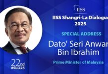 IISS Shangri-La Dialogue 2025 | Special Address by Dato’ Seri Anwar Ibrahim, PM of Malaysia, 31 May 2025
