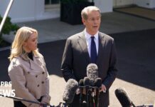 White House holds news briefing with Bessent marking Trump’s 100 days in office, 29 April 2025