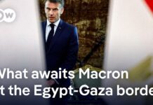 French President Macron expected to visit Egypt-Gaza border, 8 April 2025