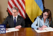 U.S. and Ukraine sign minerals deal, 1 May 2025