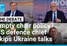 Debate: Empty chair policy? US defence secretary skips NATO Ukraine support meeting, 4 June 2025