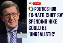 NATO’s defence spending target could be ‘unrealistic’, says alliance’s former chief, 4 June 2025
