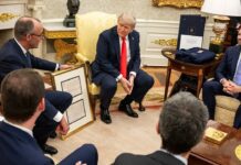 President Trump Participates in a Bilateral Meeting with the Chancellor of Germany, 5 June 2025