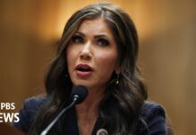 DHS Secretary Noem testifies on the White House’s 2026 budget request, 6 May 2025