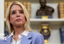 Bondi, Patel announce results of nationwide child sex predator crackdown, 7 May 2025