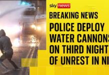 Disorder breaks out for third night in a row in Northern Ireland, 11 June 2025