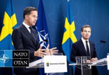 NATO Secretary General with Prime Minister of Sweden Ulf Kristersson, 13 June 2025