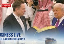 Top US firms join Trump as he meets crown prince of Saudi Arabia, 13 May 2025