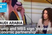 Trump and MBS sign ‘strategic economic partnership’ in Saudi Arabia, 13 May 2025