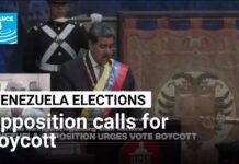 Venezuelan opposition calls for election boycott, 25 May 2025