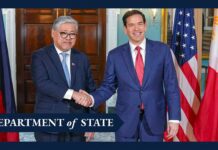Secretary Rubio meets with Philippine Foreign Secretary Enrique Manalo, 9 June 2025