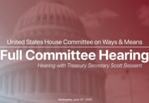 Full Committee Hearing with Treasury Secretary Scott Bessent, 11 June 2025