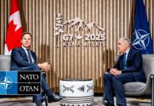 NATO Secretary General with the Prime Minister of Canada Mark Carney, 17 June 2025