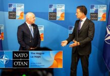 NATO Secretary General with the Prime Minister of New Zealand Christopher Luxon, 24 June 2025