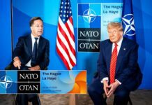 NATO Secretary General with US President Donald Trump, 25 June 2025