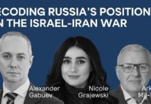 A Friend in Need? Decoding Russia’s Position on the Israel-Iran War, with Nicole Grajewski and Arkady Mil-Man, 19 June 2025