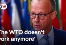 German Chancellor Merz supports action to replace the World Trade Organisation, 27 June 2025