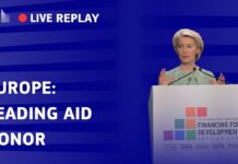 Europe is proud to be the leading aid donor globally, 30 June 2025