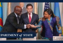 Secretary Rubio hosts a Democratic Republic of the Congo-Rwanda Peace Agreement signing ceremony, 27 June 2025