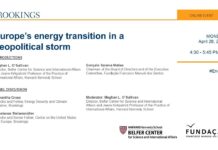 Europe’s energy transition in a geopolitical storm, 28 April 2025