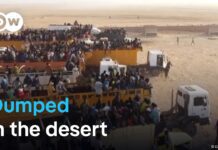 Algeria stands accused of abandoning African migrants in the Sahara, 1 May 2025