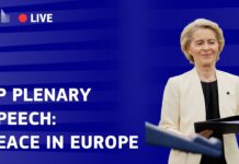 EP Plenary Session: A just, sustainable and comprehensive peace in Ukraine, 7 May 2025