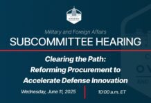 Clearing the Path: Reforming Procurement to Accelerate Defense Innovation, 11 June 2025