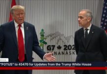 President Trump Participates in a Bilateral Meeting with the Prime Minister of Canada, 16 June 2025