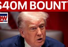 Iran: $40 million BOUNTY on President Trump’s head, 12 July 2025