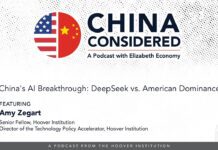 China’s AI Breakthrough: DeepSeek vs. American Dominance with Amy Zegart, 10 July 2025