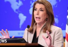 State Department holds news briefing as Israel launches air strikes on Damascus, 16 July 2025