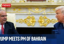 Donald Trump meeting Crown Prince of Bahrain, 16 July 2025