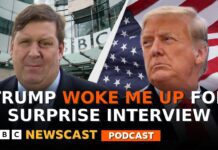 Why did President Trump call a BBC reporter to discuss President Putin? , 15 July 2025