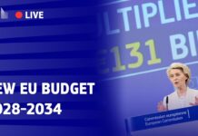 A budget that matches Europe’s ambition: President von der Leyen on the new EU Budget for 2028-2034, 17 July 2025