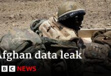 Personal details of UK special forces and spies were included in Afghan data breach, 17 July 2025