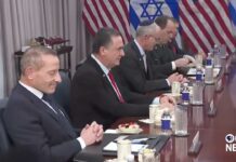 Hegseth meets with Israeli Defense Minister Katz at the Pentagon, 18 July 2025