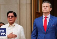 Hegseth and Philippines president discuss U.S. relationship and military cooperation, 21 July 2025