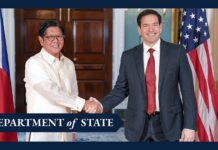 Secretary Rubio meets with Philippine President Ferdinand R. Marcos, Jr. 21 July 2025