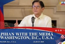 President Marcos press. Kapihan with the Media in Washington, D.C., U.S.A.23 July 2025