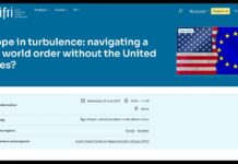 Europe in turbulence: navigating a new world order without the United States? 25 June 2025