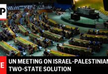 Live: UN meeting on Israel-Palestinian two-state solution,28 July 2025