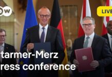 Starmer and Merz discuss sending weapons to Ukraine, 17 July 2025