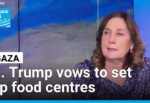 Trump says many are starving in Gaza, vows to set up food centres, 28 July 2025