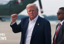 Trump holds briefing as he implements 25% tariff on India for dealing in Russian energy, 30 July 2025