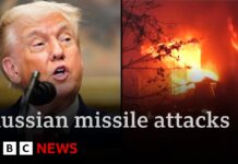 Trump condemns ‘disgusting’ Russian attacks on Ukraine and confirms sanctions threat, 1 August 2025