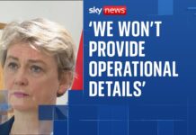 Home Secretary refuses to say how many migrants have been detained, 7 August 2025