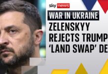Zelenskyy says Ukraine will not give up land to secure peace, 9 August 2025