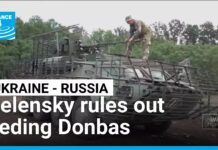 Zelensky rules out ceding Donbas region as Russians make fresh advance, 13 August 2025