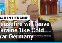 Ukraine will be in ‘a situation similar to that of Germany in the Cold War’ after ceasefire, 13 August 2025
